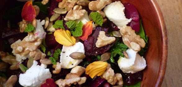 Beet and Spinach Salad
