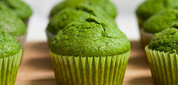 GF Green Muffins