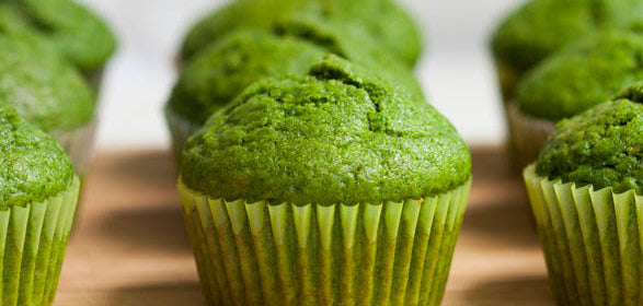 Halloween GF Green Muffins