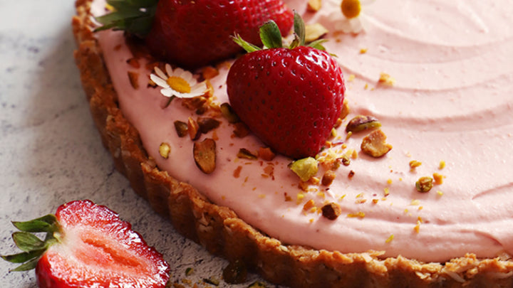 Raw Strawberry Pie!